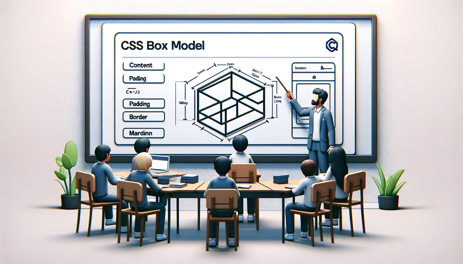 CSS Box Model: Content, Padding, Border, Margin - Lession 4