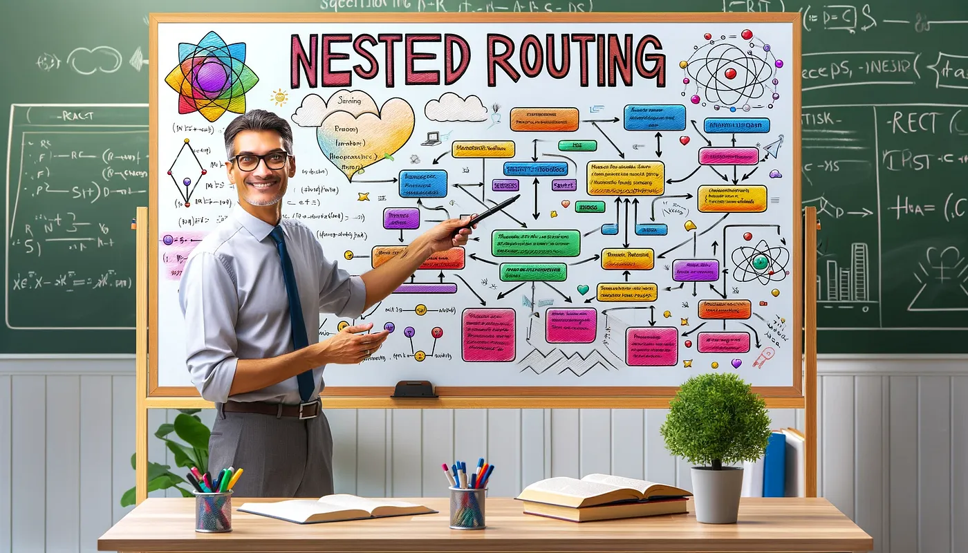 How to Implement Nested Routing in React?🌐